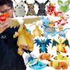 Mega Dragonite Peluches Pixel Pikachu And Riding Gyarados Lapras Plush Sleep Charizard Flareon Vaporeon Stuffed Doll