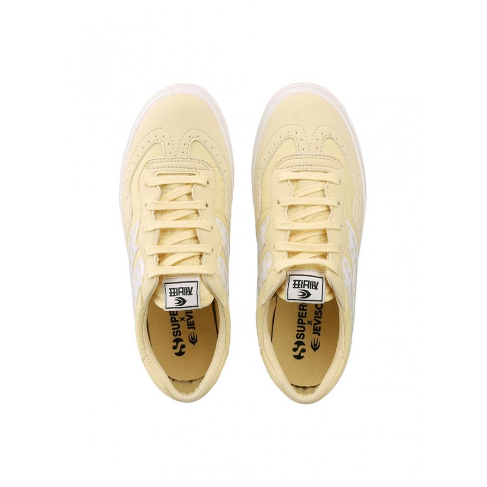 Superga X Zebisco 2837 Wzór Jaskółki Beżowy Banan S7123mwa1w