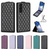 נרתיק Flip אנכי עם רוכסן עבור Samsung Galaxy S25 S24 S23 A13 A14 A15 A23 A24 A25 A32 A33 A34 A35 A53 A54 A55 A73 M13 כיסוי טלפון