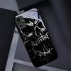 Gothic Thorn Skull Art Black Glass Phone Case For Redmi Note 13 Pro+ 14 Pro 8 9 9S 12S 10 Pro 11 12 A3 12 13 K60Ultra 14C Cover
