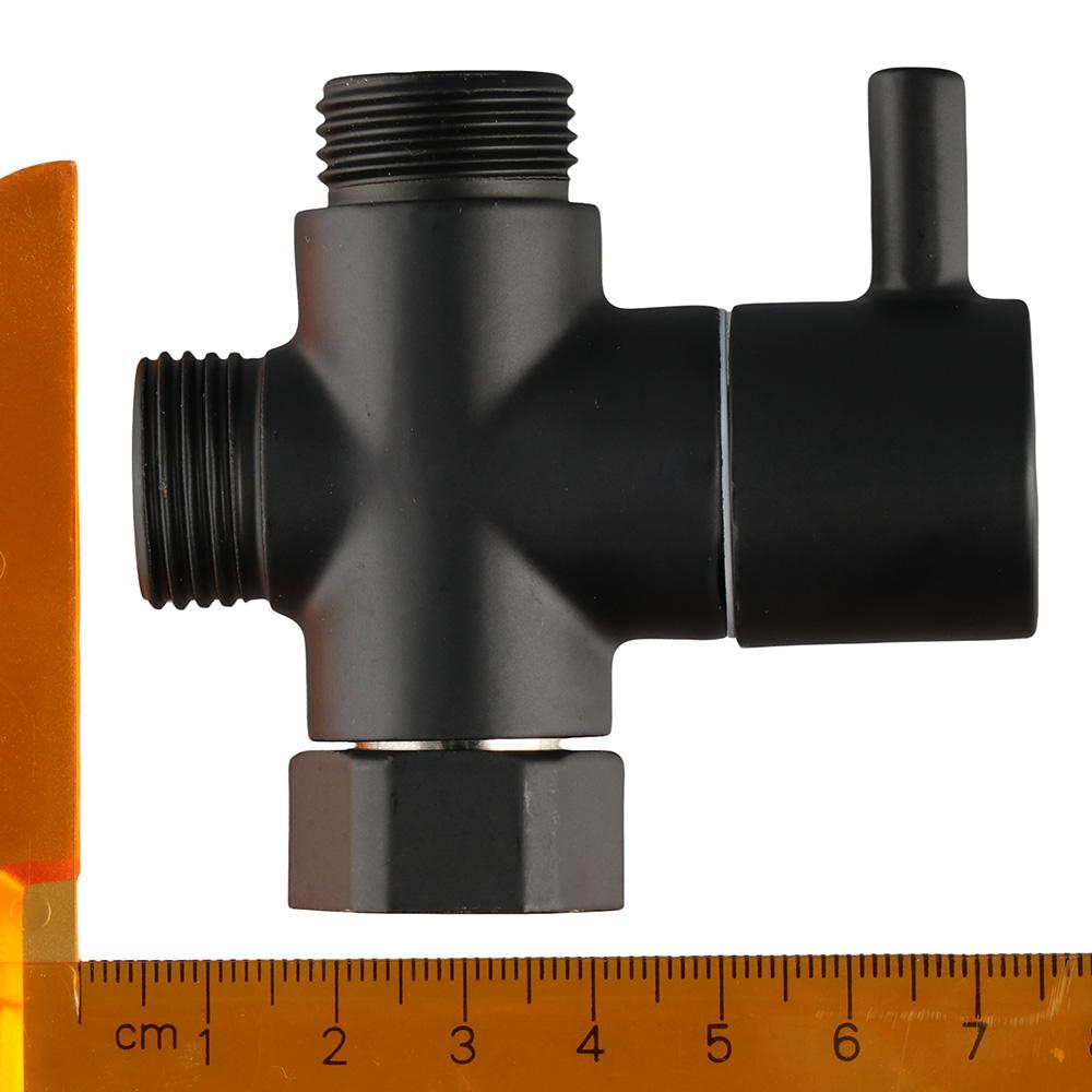 G1/2" Water Diverter 3-Way Shower System Replacement Part Hand Held Showerhead