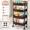 Multi-layer Storage Cart Shelf