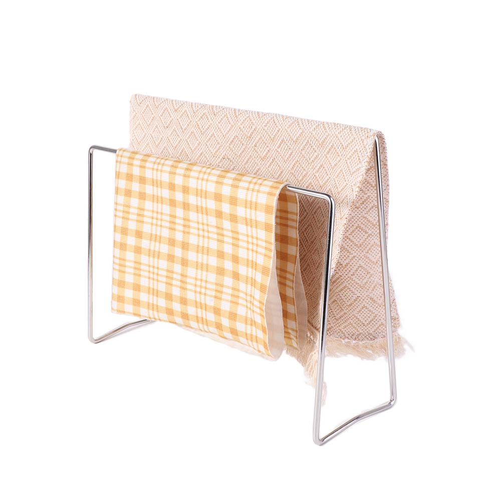 Vertical Dishcloth Drying Rack Save Space Ventilated Dish Rag Storage Rack Removable 2 Layer Dishrag Organizer Bathroom