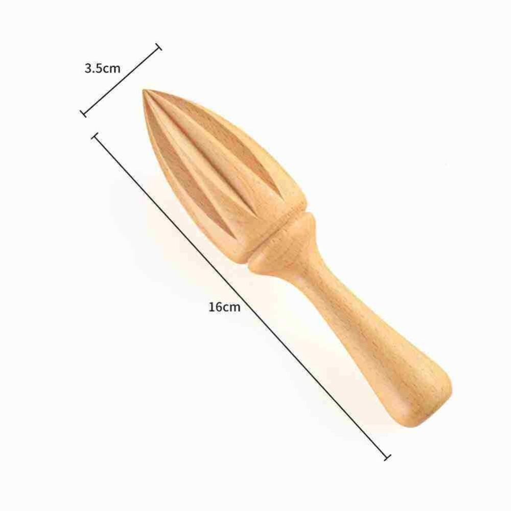 Wooden Press Cone Manual Juicer Log color Fruit Orange Juice Extractor Portable Beech Lemon Cone