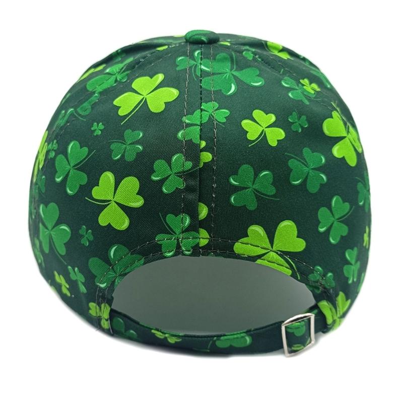 Breathable Comfortable Hat Adult Party Hat for Saint Patricks Day Event High Quality Digital Art Soft Fabric