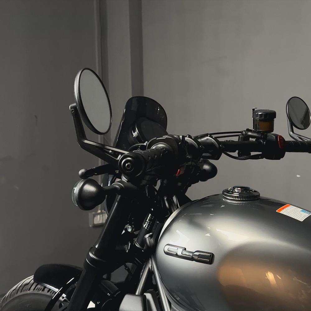 For CFMOTO 450CL-C Motorcycle Windshield Windscreen CF-MOTO 450CLC 450 CL-C CLC Bobber Front Wind Airflow Deflector Bracket