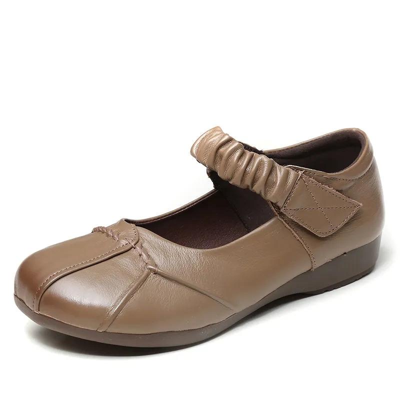 Maminka pohodlné podzimní letní černé kožené boty pro ženy flatss oxford mokasíny baletní boty dámské ploché