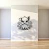 Spring Flower Pig Metal Wall Art Farmhouse Statue Mural Home Decor Sculpture