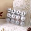 3cm Boxed Christmas Tree Ornaments: Colorful Plastic Balls for Holiday Decoration