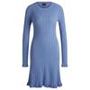Womens/Ladies Crew Neck Long-Sleeved Sweater Dress