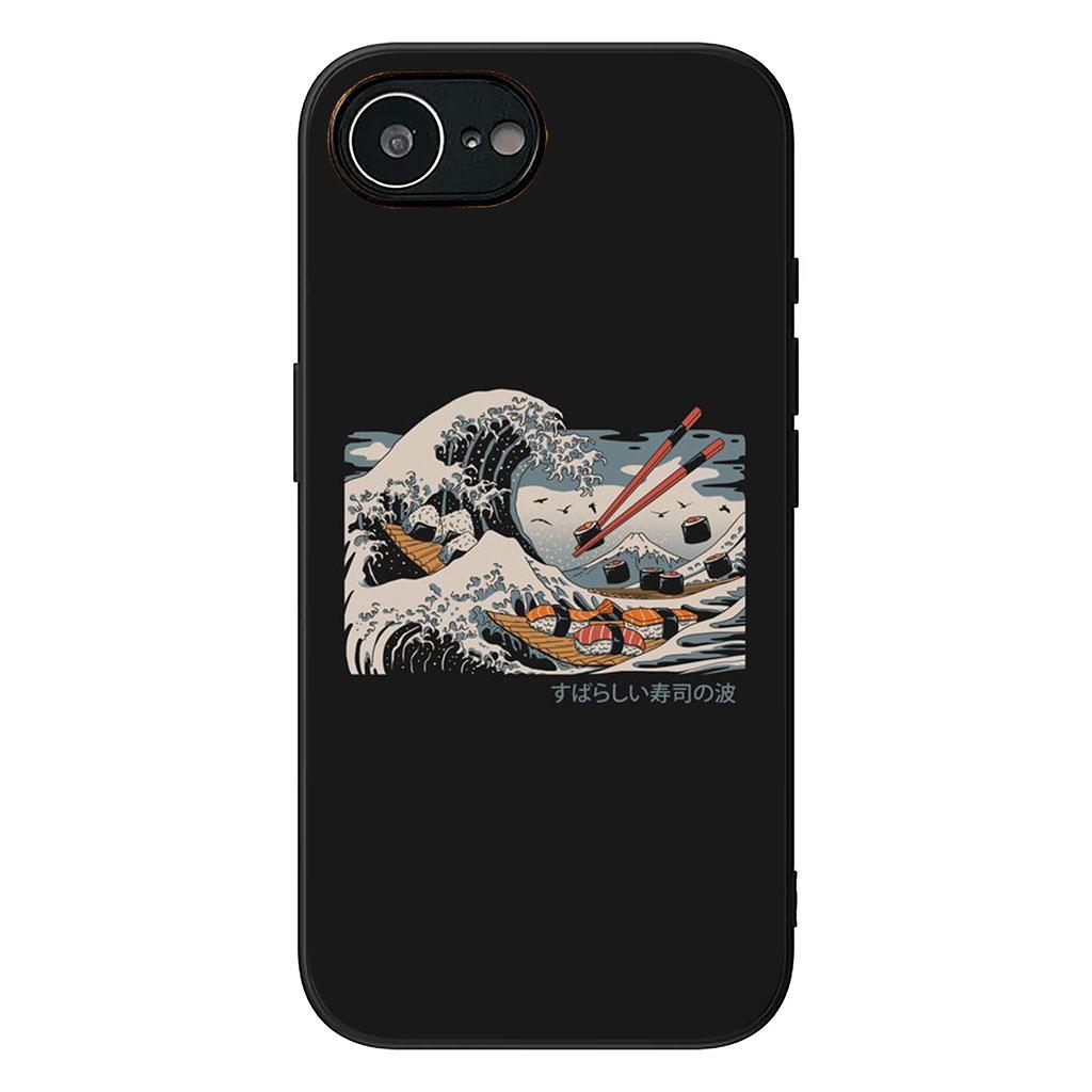 Cover for Apple iPhone 17 16 11 Pro XS Max XR 6 7 8 Plus 16E SE 2020 Air 5 SE2 Phone Case The Great Wave of Kanagawa ocean