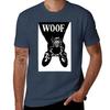 Woof  Boston Terrier Tshirt Large Size Basic Casual Tshirt