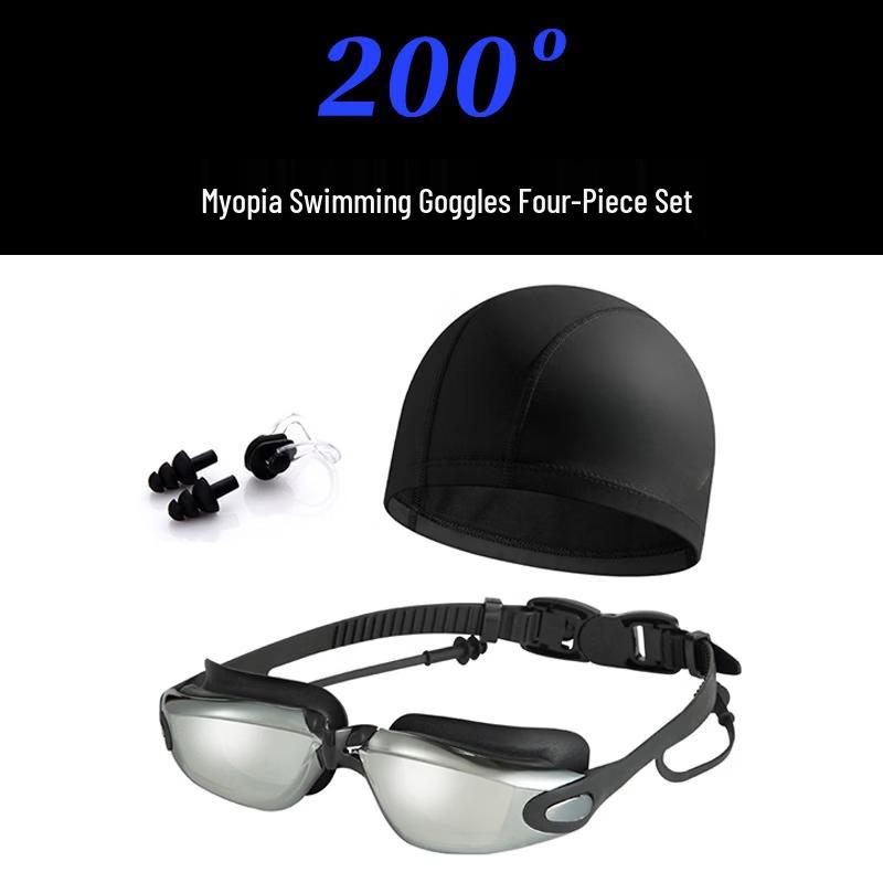 Adult HD Anti-fog Large Frame Swim Goggles