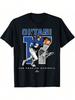 Nummer und Porträt Shoheis Ohtanis Los Angeles MLBPA T-Shirt