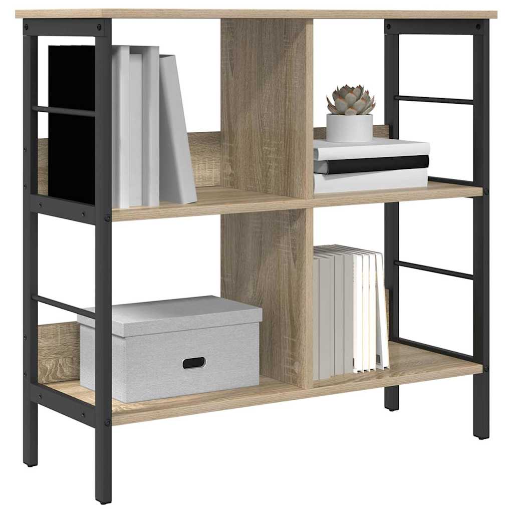 Bookshelf Sonoma Oak 82 x 32 x 79 cm Particleboard