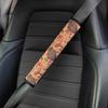 JDM Automobile Seat Belt Shoulder Protector Cartoon Ethnic Style Long Safety Belt Protective Cover All Year Round Neutral