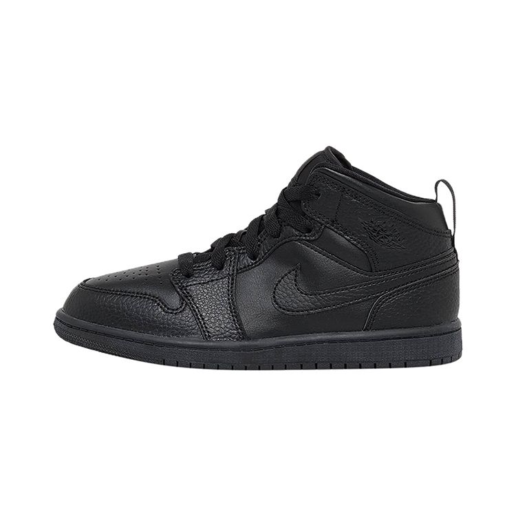 

Кроссовки Air Jordan 1 Mid PS Triple Black Kids 640734-091