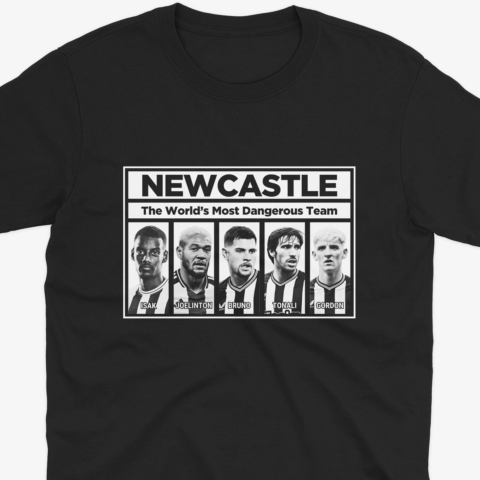 Iconic Newcastle NWA Style T Shirt | Newcastle T Shirt | Newcastle Gift | Newcastle Fan | NUFC Newcastle United Fan| Geordie | Toonarmy M