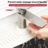 Tappetino Assorbente in Silicone per Rubinetto Cucina, Paraspruzzi per Lavello, Tappetino Protettivo per Piano di Lavoro, Tappetino Drenante per Bagno, Cucina, Accessori