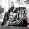 1ks 2Pac Hip Hop Deky Měkká Lehká Pro Všechna Roční Období Víceúčelový Přehoz na Pohovku, Postel, do Kanceláře & na Pikniky, Francouzský Styl s Ikonickým Obalem Alba & Citáty