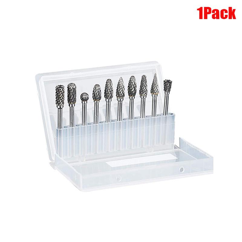 

Новые 10 шт. 1/8 хвостовик вольфрамовый карбид фреза вращающийся инструмент борфреза двойная алмазная огранка вращающийся инструмент Dremel электрический шлифовальный инструмент