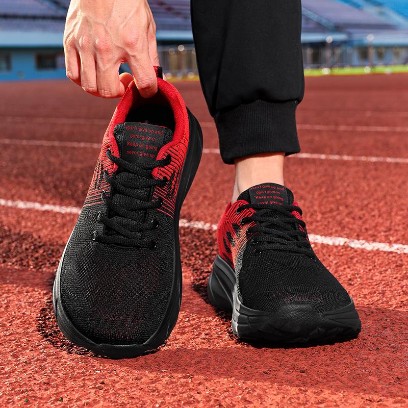 TUINANLE Men’s Mesh Trainers: Wide-toe Design, Breathable and Lightweight, Comfortable and Durable, Ideal for Casual Walks and Outdoor Activities
