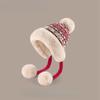 Winter Plush Women's Hat Plush Thickened Warm Knitted Ear Protection Hat Windproof Retro Fashion Coldproof Lei Feng Hat