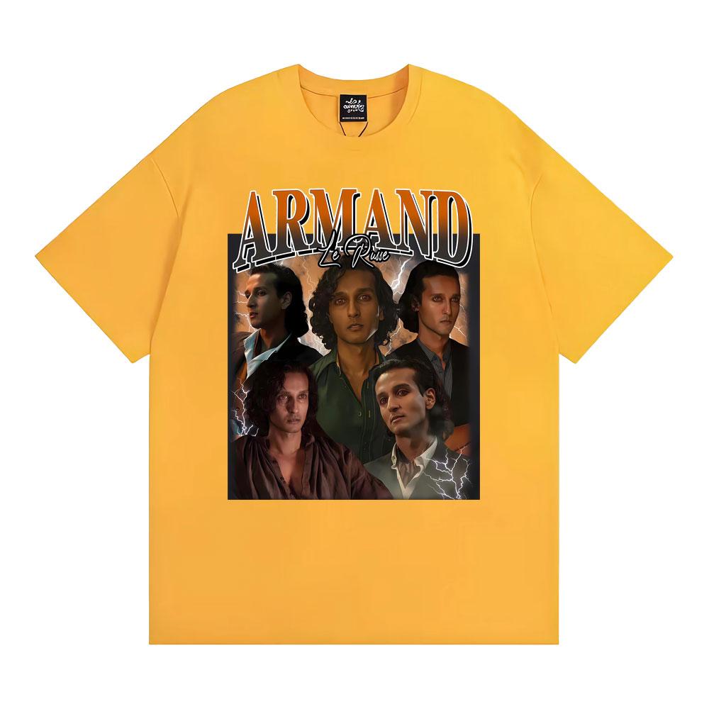 Armand Le Russe Assad Zaman Film Vampir Retro Grafik T-Shirts Herren Damen Gothic Streetwear T-Shirts Hohe Qualität Lockeres T-Shirt