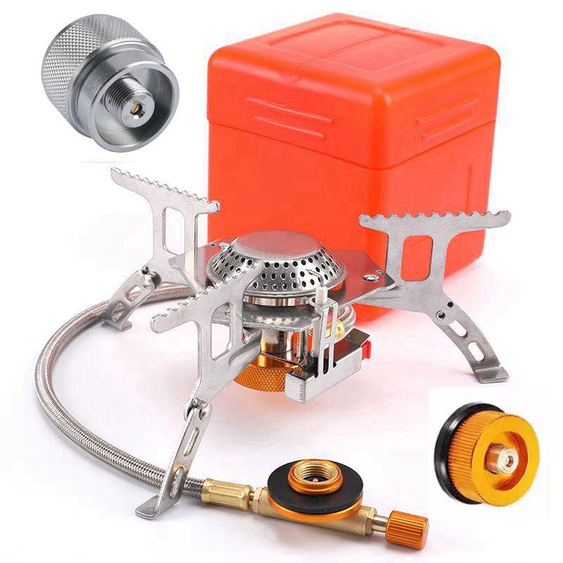 

Ветрозащитная переносная походная печь - сплит-печь для использования на открытом воздухе в горах, компактная для пикников и мощных костров.