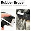 Practical Plastic Printing Roller Tool For Woodcut Linocut And Art Projects Smooth Ink Application