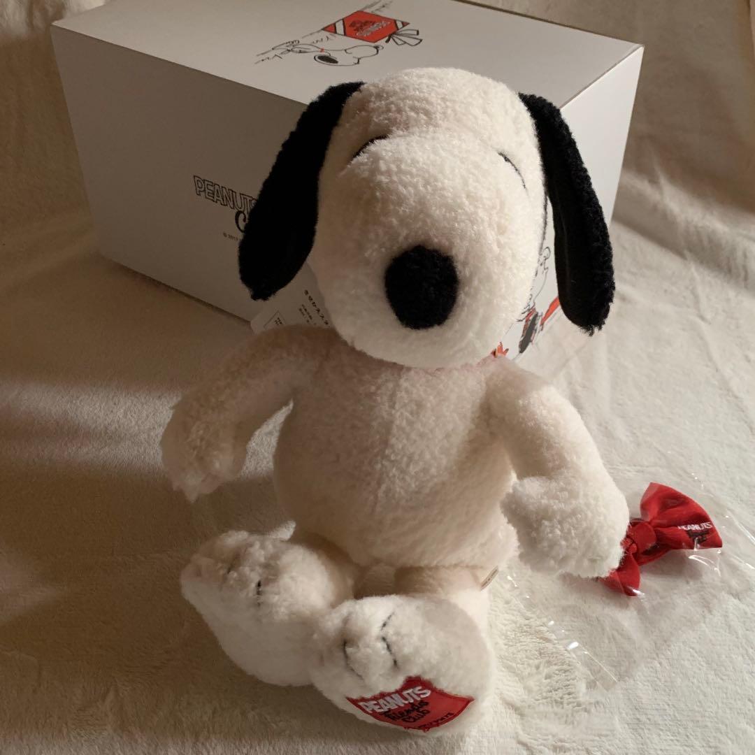 PEANUTS Friends Club Bonus Snoopy Plush New Unused