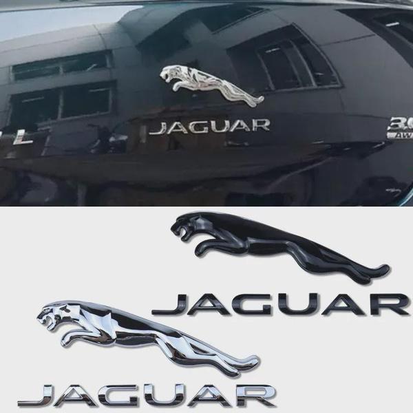 

Applicable to Jaguar Car logo, JAGUAR Car Sticker, XJL XEL XFL FPAC large-sized Car logo, Rear Bumper Sticker