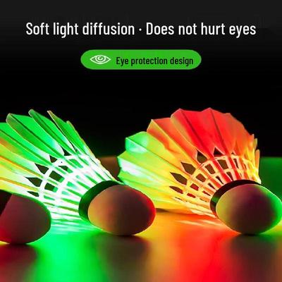 Leuchtende LED-Badmintonbälle