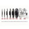 2pcs 15mm Wheel Spacers Adapters PCD 3x112 Center Bore 57.1mm Fit Smart Fortwo Forfour