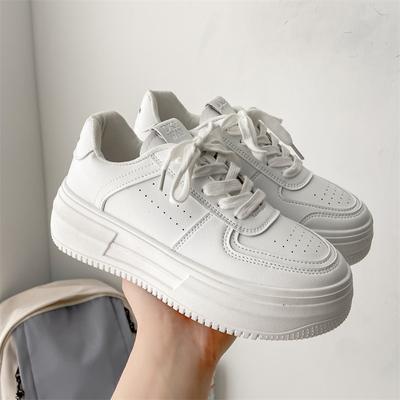 Women Sneakers Fashion Shoes Spring Trend Casual Flats Sneakers Female New Fashion Comfort White Vulcanized Platform Shoes