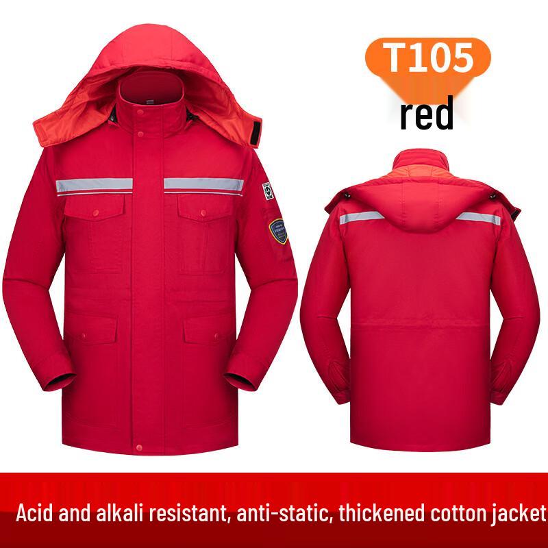 Xinan Shi Anti-static Acid-Resistant Winter Padded Jacket 3XL