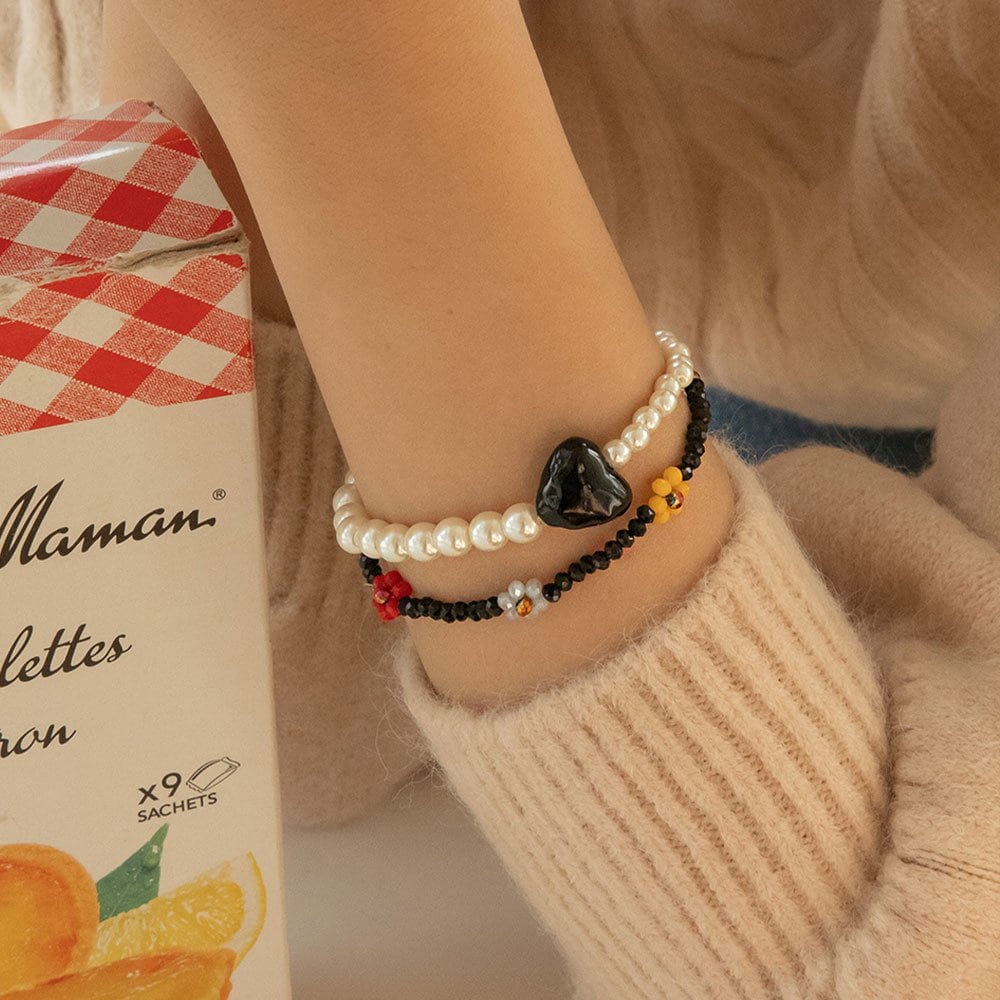 

B184-A+B184-B [2Set]Heart Flower Memory