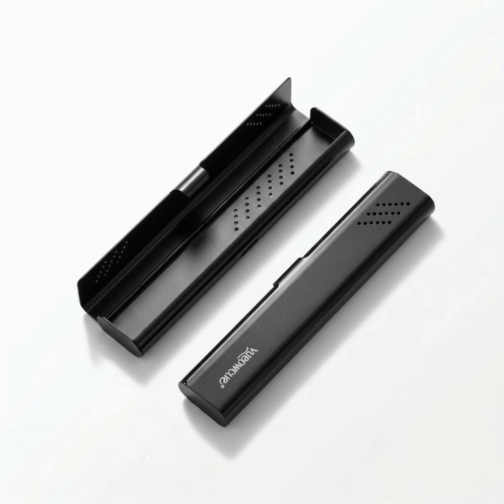 Durable Construction Aluminum Toothbrush Case Portable Toothbrush Case  Personal Hygiene