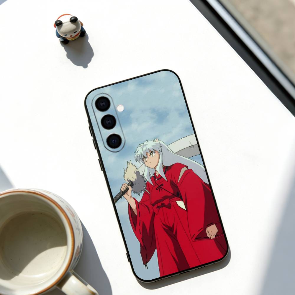 

Inuyasha Phone Case Soft black For Samsung Galaxy A73,A72,A71,A70,A53,A52,A51 Samsung a21s