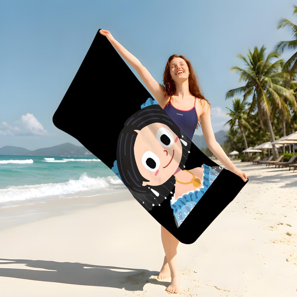 Art F-famous P-painting Towel Beach Blanket Towel  For Travel Gym Shower Luxury Lightweight Camping Pool Hot