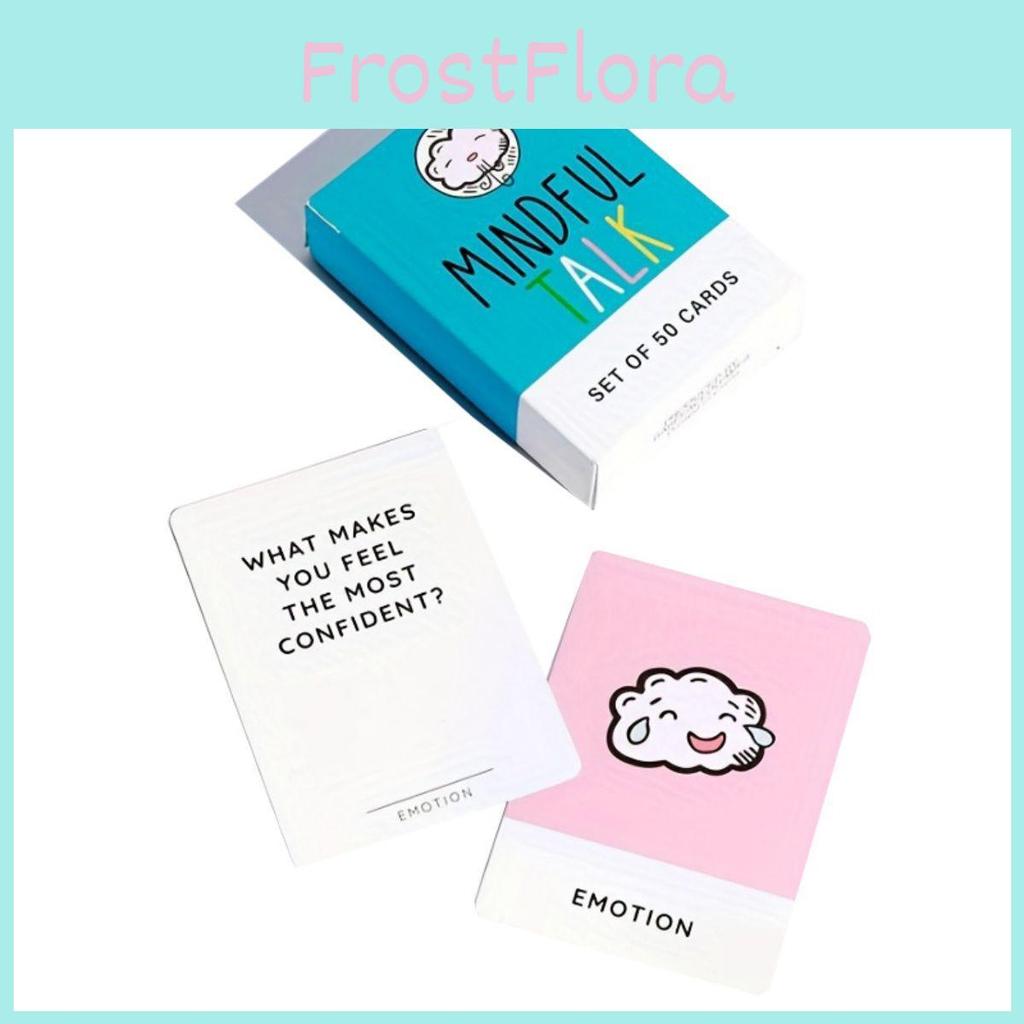 Mindful Talk Brainstorm Card Deck For Adult Couples Date Night And Engagement