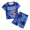 Set Pigiama per Bambine Bambini Piccoli 3-8 10 11 12 Anni Kpop Demon Hunters Estivi Pigiama Top+Pantaloncini Due Pezzi Pijamas Set Pigiama