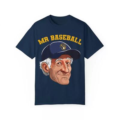 HOT NIEUW Bob Uecker T-shirt Heren S-5XL PM136 GO235 Unisex T-shirt