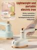Portable Handheld Steam Iron Small Steam Iron Dry Steam Dual Use Rotatable Handle Compact For Travel