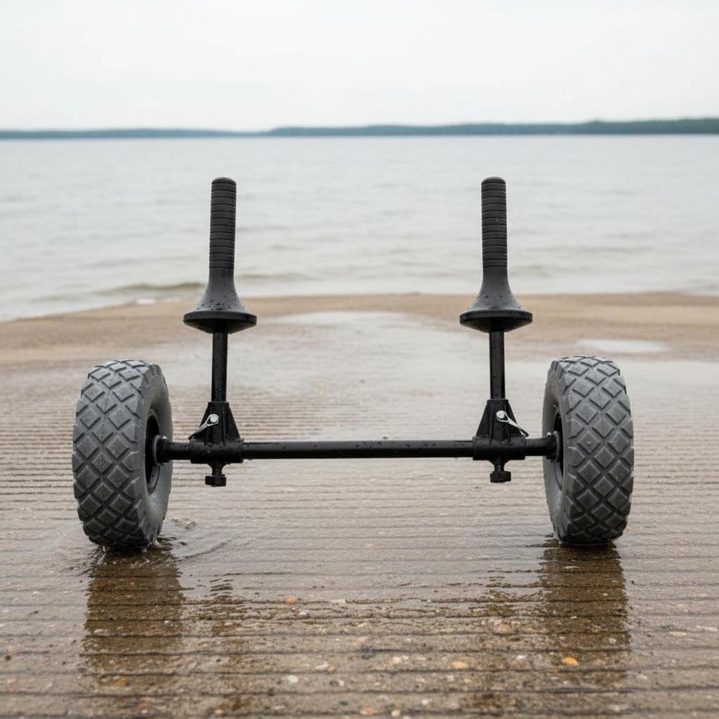 Solid Rod Kayak Trailer High-End Transport 2.8 Mm Thick Wall