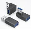 90 Degree USB 3.0/USB 2.0 To USB 3.0/USB 2.0 Adapter 10Gbps USB 3.0/USB 2.0 Female To USB Male Adapter Data Sync Adapter