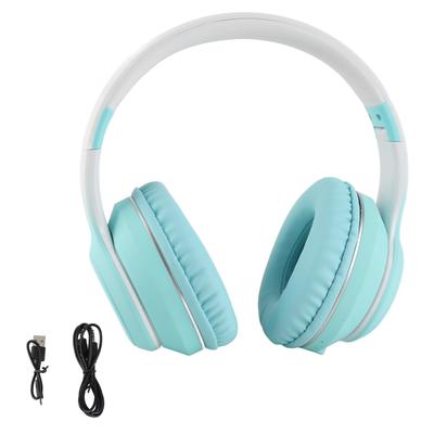 Ακουστικά Bluetooth Βαθύ Μπάσο Ακύρωσης Θορύβου Αναδιπλούμενα Ασύρματα Ακουστικά με Φως