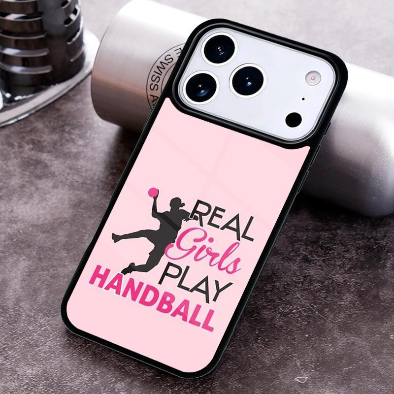 Handball Sport Phone Case for iPhone 17 16 15 Pro Max Air 14 13 12 11 Plus Shockproof Cover