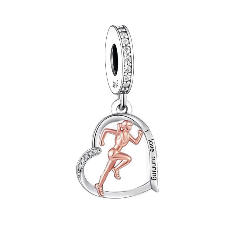 Fc Fijne Sieraden Pas Echte Originele Bedel Armband Echte Koperen Paaldans Kralen Voor Het Maken Van Dansende Meisjes Liefhebbers Leraar Berloque white