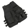 Nylon CS Game Molle Plate Carrier Body Armor Vest For Children (black)